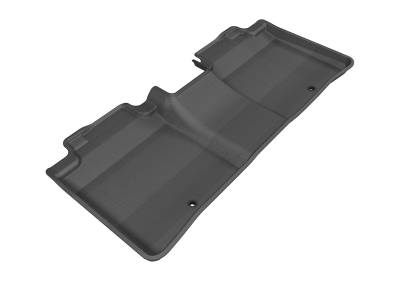 3D MAXpider - MAXpider L1LX02721509 Kagu Floor Mat Rear Black for 13-18 ES350