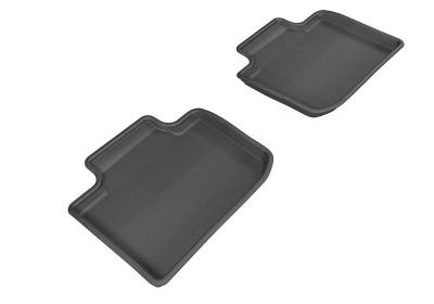 3D MAXpider - MAXpider L1LX03421509 Kagu Floor Mat Rear Black for IS250 IS350
