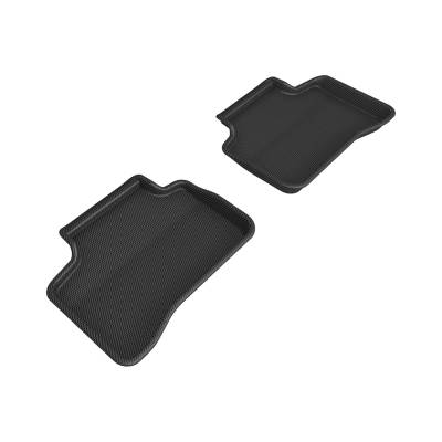 3D MAXpider - MAXpider L1MB05121509 Kagu Floor Mat Rear Black for 10-15 Mercedes GLK350