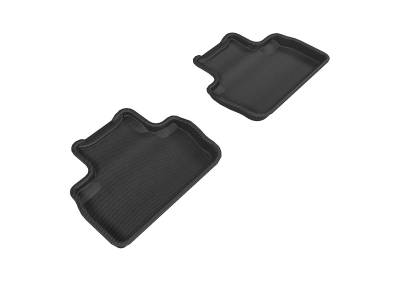 3D MAXpider - MAXpider L1LX00621509 Kagu Floor Mat Rear Black for 06-13 IS250/350/ISF
