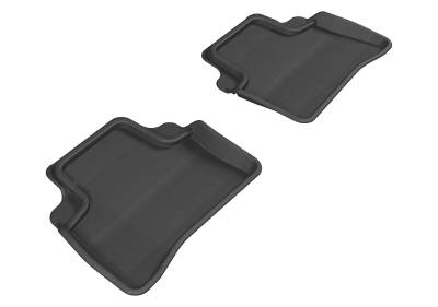 3D MAXpider - MAXpider L1MB05721509 Kagu Floor Mat Rear Black for 10-18 Mercedes E Class SDN