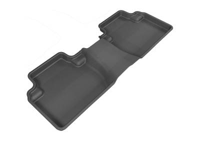 3D MAXpider - MAXpider L1MT01021509 Kagu Floor Mat Rear Black for Outlander
