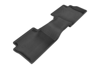 3D MAXpider - MAXpider L1MZ04321509 Kagu Floor Mat Rear Black for 14-18 Mazda 3