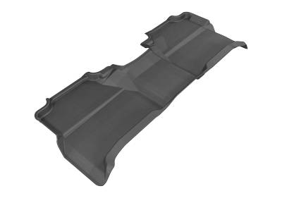 3D MAXpider - MAXpider L1NS06121509 Kagu Floor Mat Rear Black for Frontier Crew