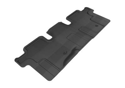 3D MAXpider - MAXpider L1NS05821509 Kagu Floor Mat Rear Black for 13-20 Pathfinder/QX60