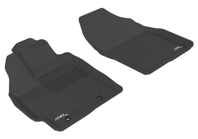 3D MAXpider - MAXpider L1TY04011509 Kagu Floor Mat Front Black for Prius
