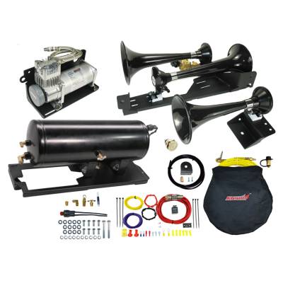 Kleinn Automotive Accessories - Kleinn RAMHD-230 Train Horn & Onboard Air System w/Horn for Ram 2500/3500