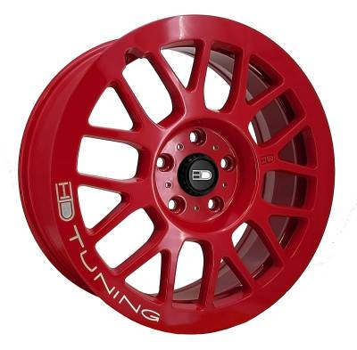 HD Wheels - HD Wheels Gear 18x7.5 5x4.5 35mm Gloss Red GE18756535R