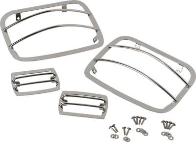 Kentrol - Kentrol 30558 Light Guard Set 4pc for 87-95 Jeep Wrangler YJ