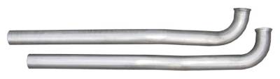 Pypes Performance Exhaust - Pypes DGA20S Stainless Steel 2.5" Downpipes w/HO-RA No Flanges for 64-74 Pontiac