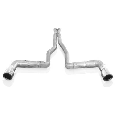 Stainless Works - Stainless Works CA11CBL Exhaust 3" Dual Chambered Round for 10-14 Camaro