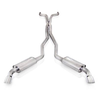 Stainless Works - Stainless Works CA10CB 3" Dual S-Tube Exhaust System 10-14 Chevy Camaro