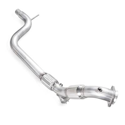 Stainless Works - Stainless Works M15EDPCAT Ford Mustang Ecoboost 2015 Downpipe 3" Catted
