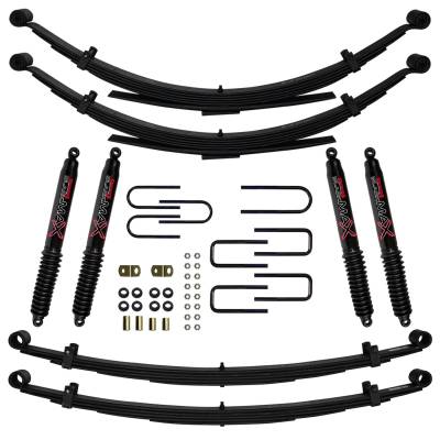 Skyjacker - Skyjacker C225AKSS-B 2.5" Lift Kit w/Black Max 52" Springs for 69-72 Suburban