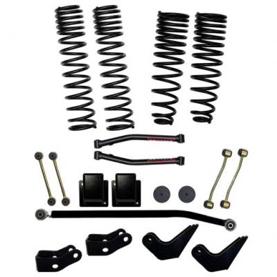 Skyjacker - Skyjacker G351RPELT 3.5" Suspension Coil Lift Kit w/Ext for 20-22 Gladiator JT