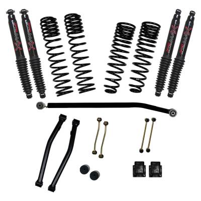 Skyjacker - Skyjacker G351KBLTD 3.5/2" Lift Kit w/Black MAX for 21 Jeep Gladiator JT DSL