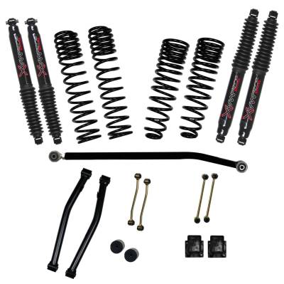 Skyjacker - Skyjacker G351RKBLT 3.5/2" Lift Kit w/Black MAX for 20 Jeep Gladiator JT Rubicon
