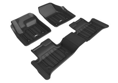 3D MAXpider - 3D MAXpider E1LR02701809 ELITECT Floor Mat for 20-26 Range Rover Evoque