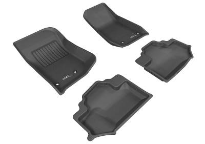 3D MAXpider - 3D MAXpider L1JP01201509 KAGU Floor Mat for 14-18 Jeep Wrangler JK