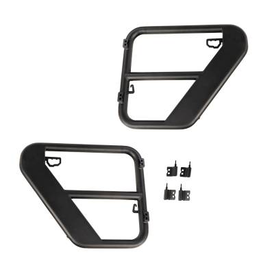 Rugged Ridge - Rugged Ridge 11509.32 Fortis Tube Doors Rear