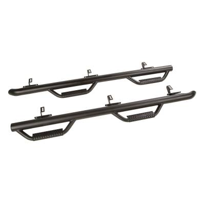 Rugged Ridge - Rugged Ridge 11596.02 Spartan Nerf Bar Kit Textured Black 07-18 Jeep Wrangler JK
