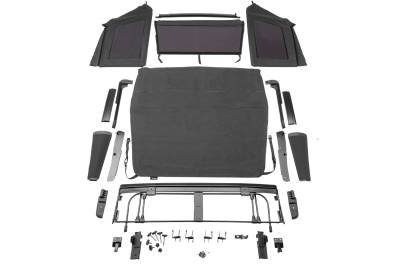 Rugged Ridge - Rugged Ridge 13862.35 VOYAGER TOP 2DR BLACK DIAMOND