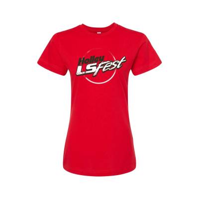 Holley - Holley 10372-XLHOL LS Fest T-Shirt Ladies XL Red