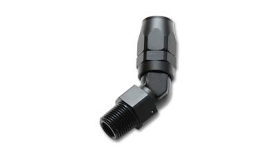 Vibrant Performance - Vibrant 26404 Male Hose End Fitting 45-DEG Size -8AN Pipe Thread 3/8" NPT