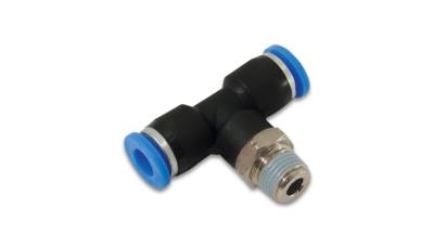 Vibrant Performance - Vibrant 22632 Male Tee Fitting Tube OD Size 1/4" Male Thread Size 1/8" NPT