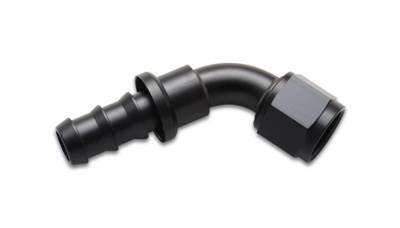 Vibrant Performance - Vibrant 22604 Push-On 60-DEG Hose End Elbow Fitting Size -4AN