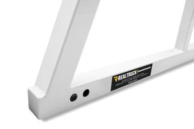 RealTruck Backrack - Backrack 14900W White Open Headache Rack for 07-24 Silv/Sra1500/07-18Slv/Sra HD/