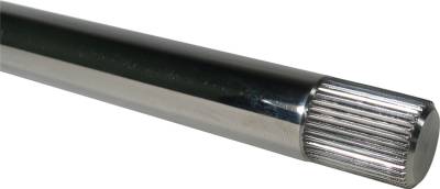 Borgeson - Borgeson 429204 Steering Shaft Polished Stainless 36-Spline 3/4" Dia 4" Length