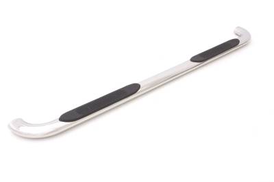 Lund - 4 In Oval Bent Nerf Bars Stainless Steel Polished