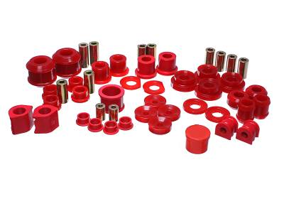 Energy Suspension - Energy Suspension 16.18114R Suspension Bushing Kit for 06-11 Honda Civic Si