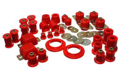 Energy Suspension - Energy Suspension 8.18113R for 05-13 Tacoma Base 4WD Suspension Bushing Kit