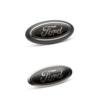 Ford Performance Parts - Ford Performance M-1447-SDB Black Oval Kit w/o Camera for 20-22 Ford Super Duty