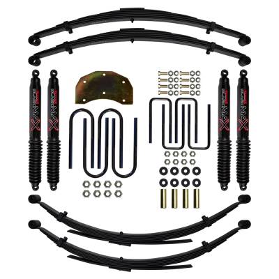 Skyjacker - Skyjacker F860MKS-B 6" Lift Kit w/Black Max Shocks for 86-21 Ford Expedition