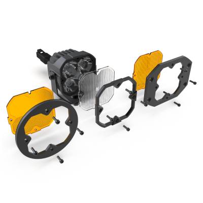 ARC Lighting - ARC Lighting BB4211F Concept Pod Pro 3" Cube Fog Beam w/SafeSwap Lenses Pair