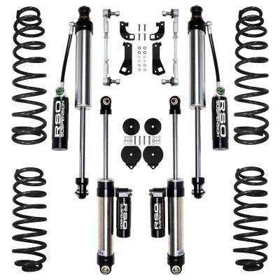 Raptor Series - Raptor KJK252 2.5" Stage-2.0 Lift Kit for 07-18 Jeep Wrangler JK/JKU