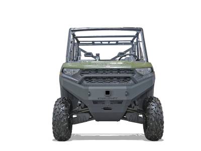 Steelcraft - Steelcraft 70-3020 Black UTV Front Bumper Replacement 18-24 Polaris Ranger XP