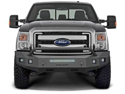 Steelcraft - Steelcraft 71-11370HP Black Fortis Front Bumper for 11-16 Ford Super Duty