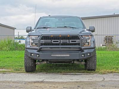 Steelcraft - Steelcraft 71-11425HP Black Fortis Front Bumper for 17-20 Ford Raptor