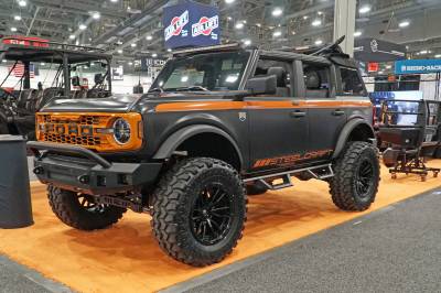 Steelcraft - Steelcraft 71-11350HP Black Fortis Front Bumper for 21-24 Ford Bronco