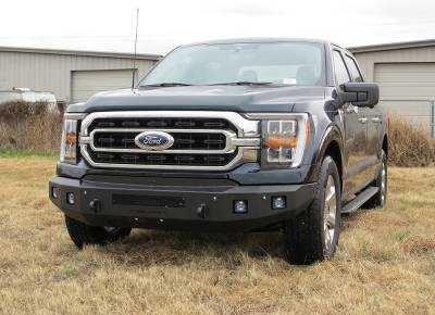 Steelcraft - Steelcraft 71-11430 Black Fortis Front Bumper for 21-23 Ford F150