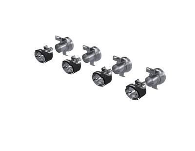 MBRP Exhaust - MBRP Exhaust T5195CF Tips 4" O.D Out 2.5" ID Dual Wall CF T304