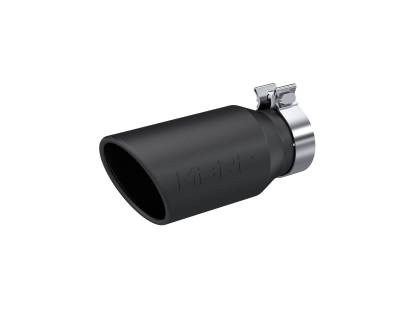 MBRP Exhaust - MBRP Exhaust T5196BLK 4.5" OD 3.2" Inlet 10" Length Black Exhaust Tip