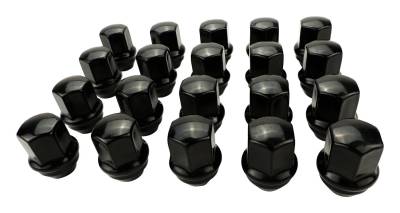 Crown Automotive Jeep Replacement - Crown Automotive 6509422BLK Wheel Lug Nut Kit