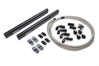 Holley EFI - Holley EFI 534-210 LS Hi-Flow Fuel Rail Kit Includes Hose & Fittings