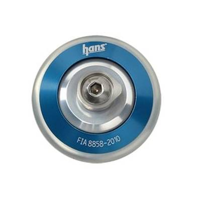 HANS Performance Products - HANS AK113112B Helmet Hook HANS Post Collar Anchor Blue