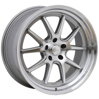Rocket Racing Wheels - Rocket Racing Wheels Attack 20x10 5x4.75 12.8mm Titanium TTR19-216160